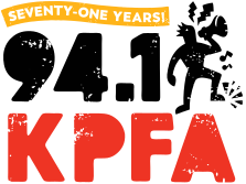 Logo for KPFA 94.1