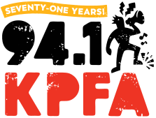 Logo for KPFA 94.1